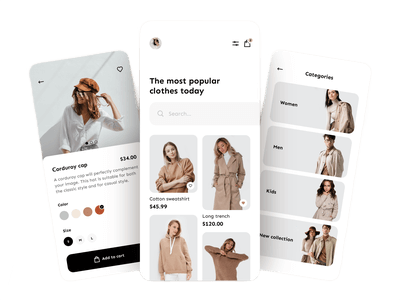 Ecommerce Website Designing Company in Delhi, Best ecommerce Web Development Company India 4 ecommerce app prev ui 1